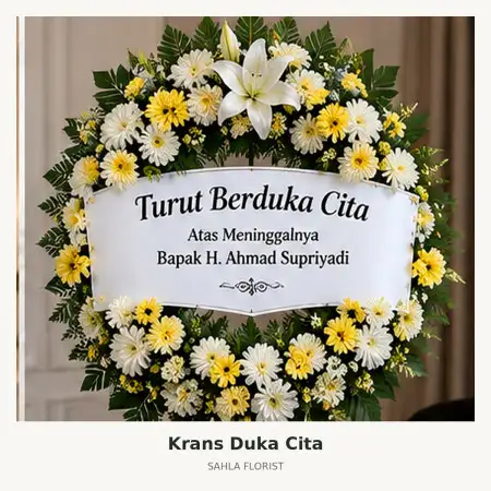 Krans Bunga Duka Ilir Barat I